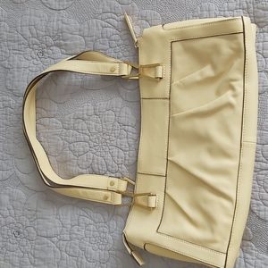 Calvin Klein butter colored shoulder bag